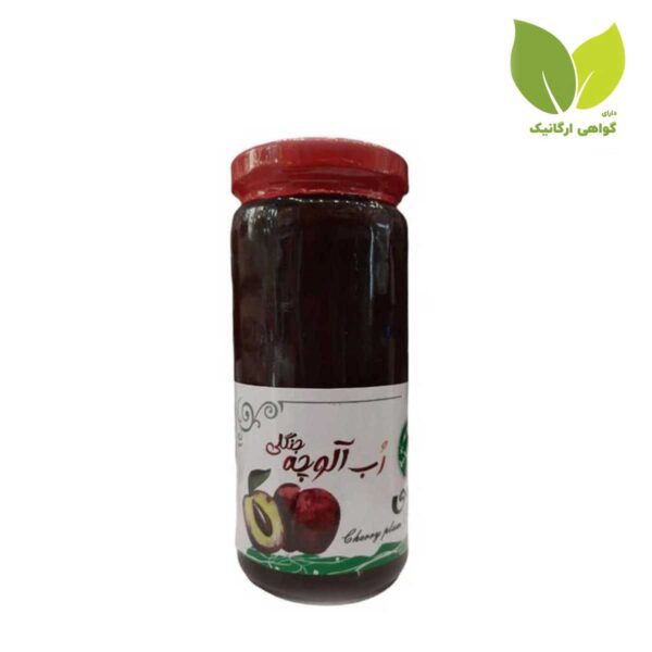 رب آلوچه جنگلی ارگانیک 600گرم گل باغ سی