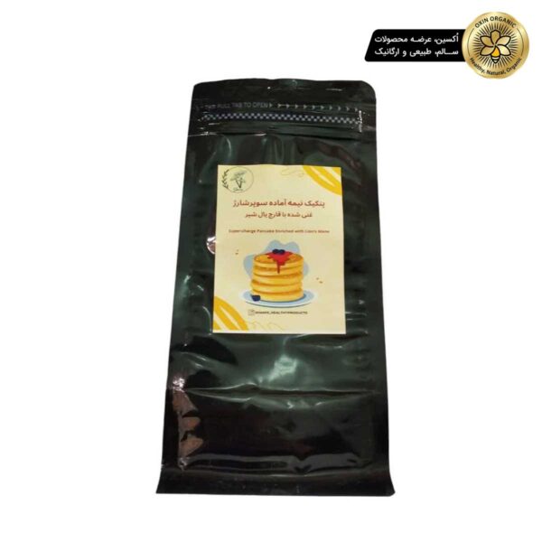 پودر پنکیک نیمه آماده سوپر شارژ 150 گرم شمیس